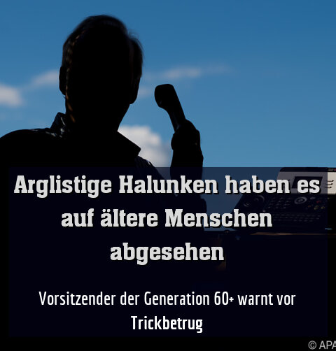 Vorsitzender der Generation 60+ warnt vor Trickbetrug