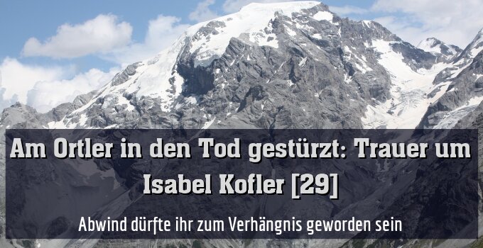Abwind dürfte ihr zum Verhängnis geworden sein