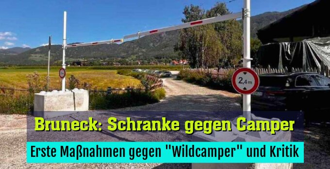 Erste Maßnahmen gegen "Wildcamper" und Kritik