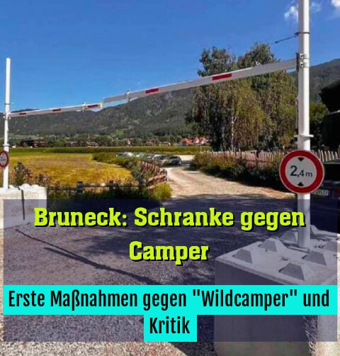 Erste Maßnahmen gegen "Wildcamper" und Kritik