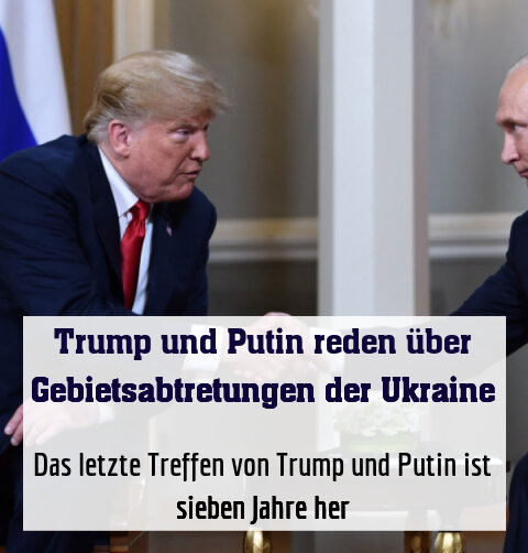 Das letzte Treffen von Trump und Putin ist sieben Jahre her