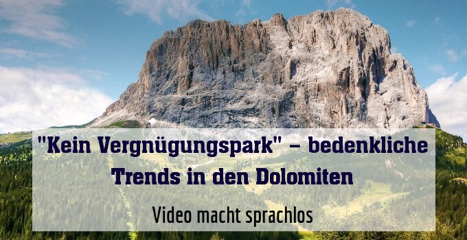 Video macht sprachlos