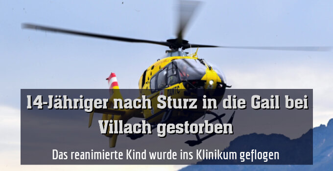 Das reanimierte Kind wurde ins Klinikum geflogen.