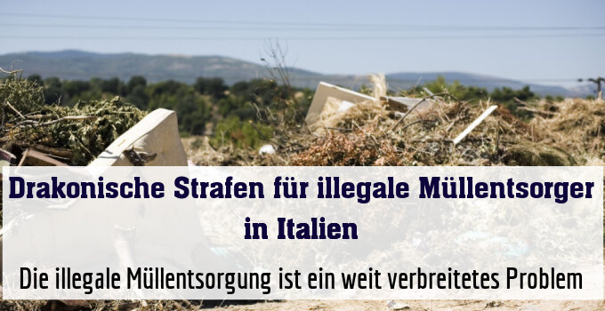 Die illegale Müllentsorgung ist ein weit verbreitetes Problem