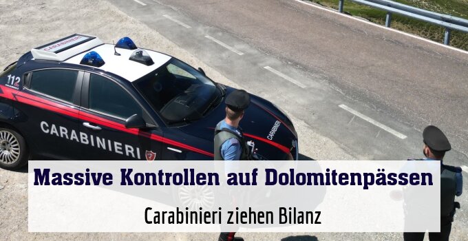 Carabinieri ziehen Bilanz