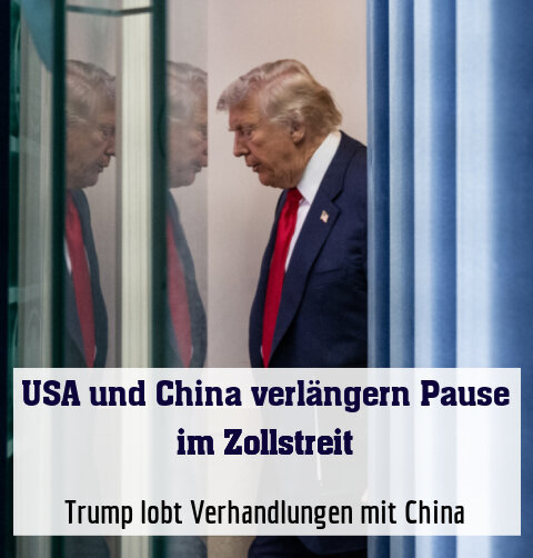 Trump lobt Verhandlungen mit China