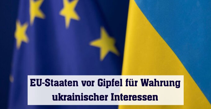 ++ ARCHIVBILD ++ EU stellt sich hinter die Ukraine