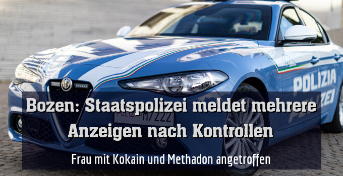 Frau mit Kokain und Methadon angetroffen