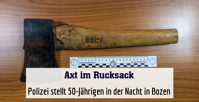 Polizei stellt 50-Jährigen in der Nacht in Bozen