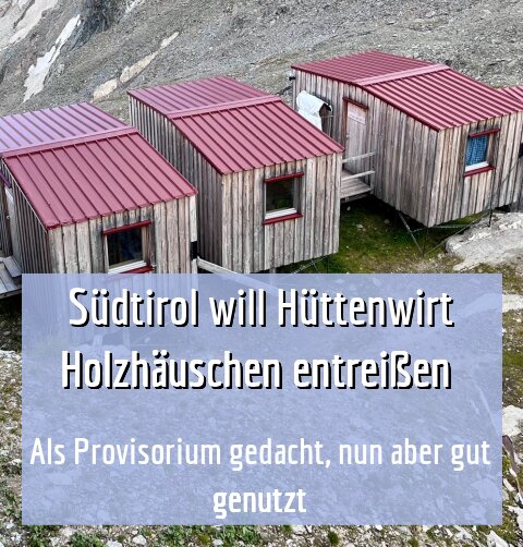 Als Provisorium gedacht, nun aber gut genutzt