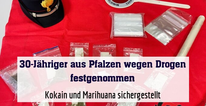 Kokain und Marihuana sichergestellt