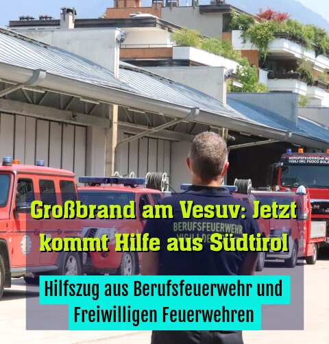 Hilfszug aus Berufsfeuerwehr und Freiwilligen Feuerwehren