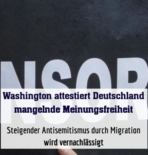 Steigender Antisemitismus durch Migration wird vernachlässigt