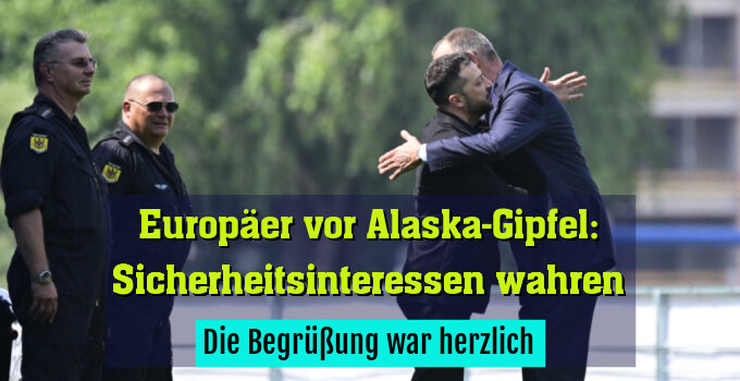 Die Begrüßung war herzlich