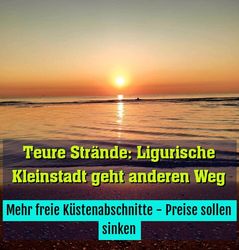 Mehr freie Küstenabschnitte - Preise sollen sinken