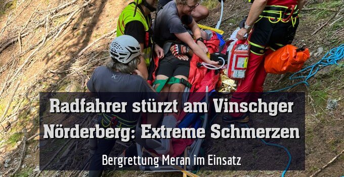 Bergrettung Meran im Einsatz