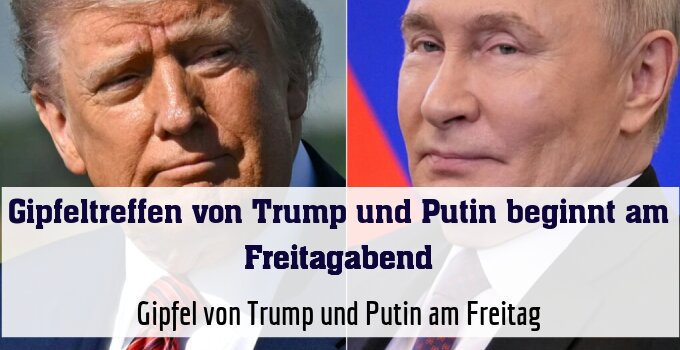 Gipfel von Trump (li) und Putin am Freitag