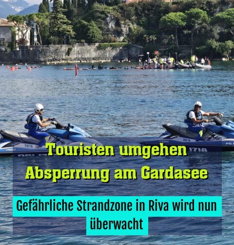 Gefährliche Strandzone in Riva wird nun überwacht