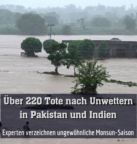 Experten verzeichnen ungewöhnliche Monsun-Saison