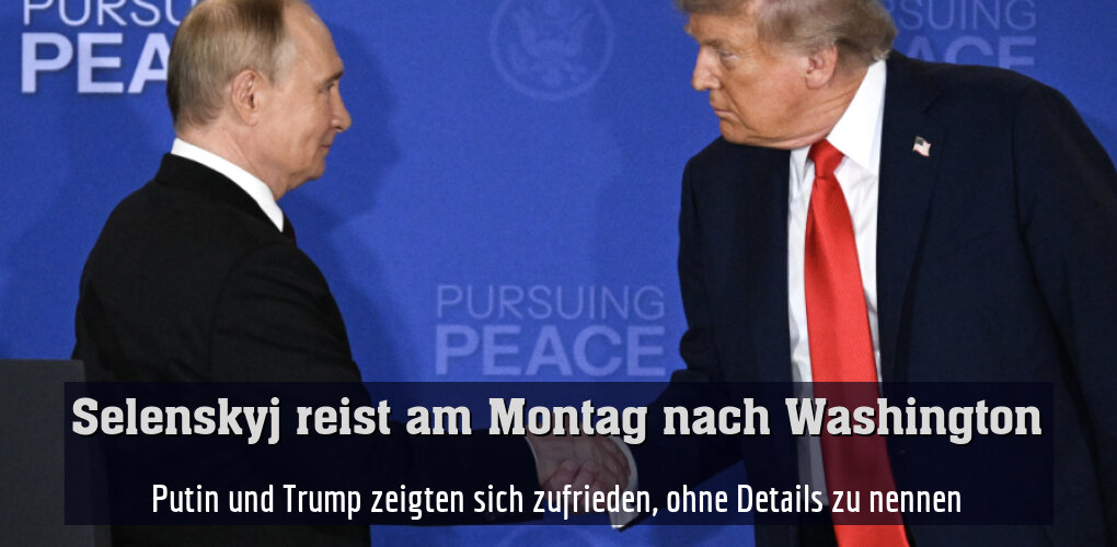 Putin und Trump zeigten sich zufrieden, ohne Details zu nennen