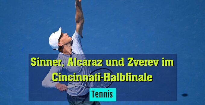 Alexander Zverev im Cincinnati-Halbfinale
