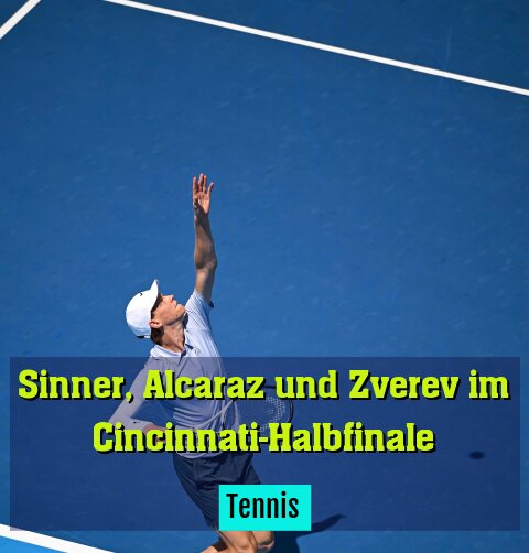Alexander Zverev im Cincinnati-Halbfinale