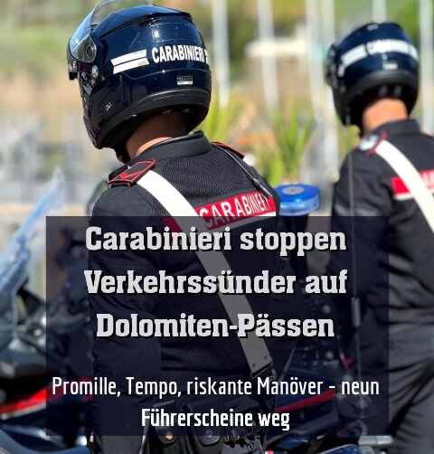 Promille, Tempo, riskante Manöver - neun Führerscheine weg