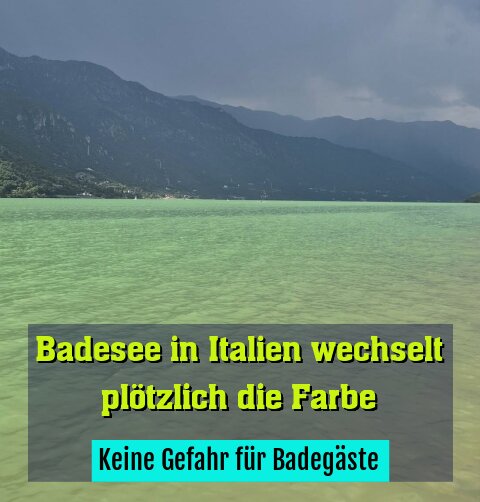 Keine Gefahr für Badegäste