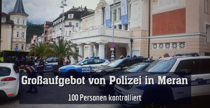 100 Personen kontrolliert