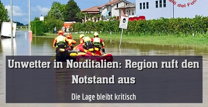 Die Lage bleibt kritisch