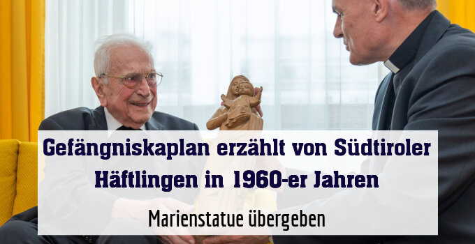 Marienstatue übergeben