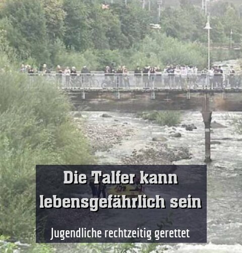 Jugendliche rechtzeitig gerettet