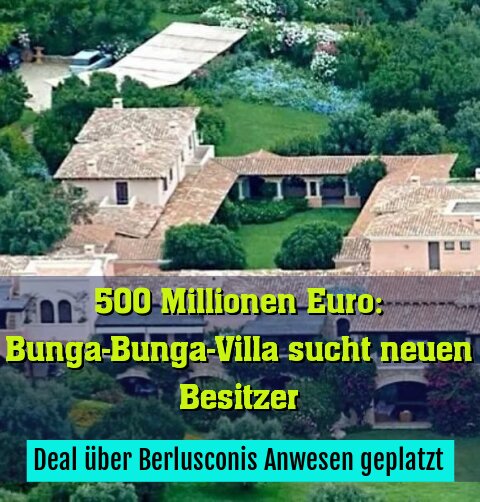 Deal über Berlusconis Anwesen geplatzt