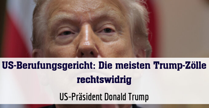 US-Präsident Donald Trump