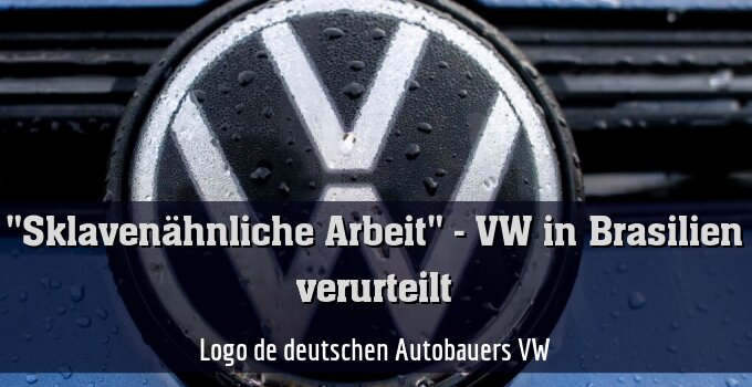 Logo de deutschen Autobauers VW