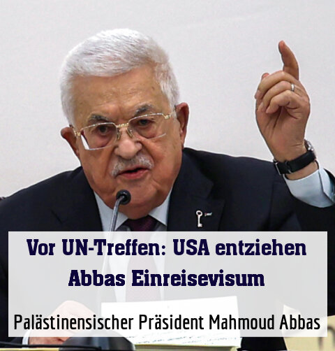Palästinensischer Präsident Mahmoud Abbas