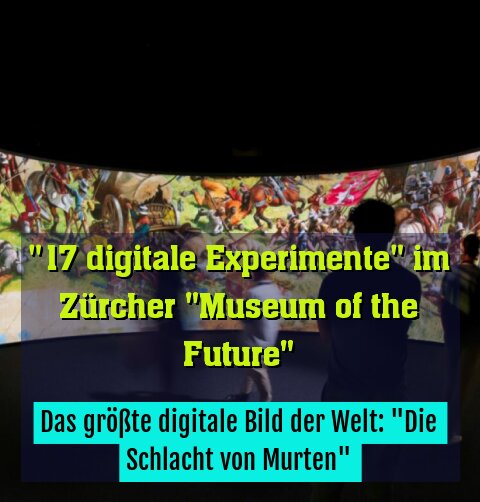 Das größte digitale Bild der Welt: "Die Schlacht von Murten"