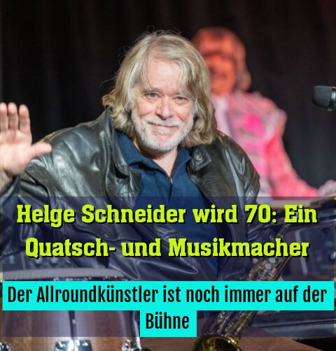 Der Allroundkünstler ist noch immer auf der Bühne