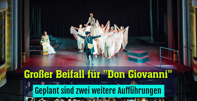 Geplant sind zwei weitere Aufführungen