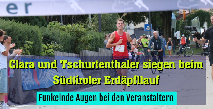Funkelnde Augen bei den Veranstaltern