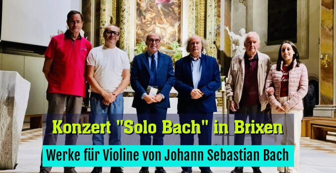 Werke für Violine von Johann Sebastian Bach