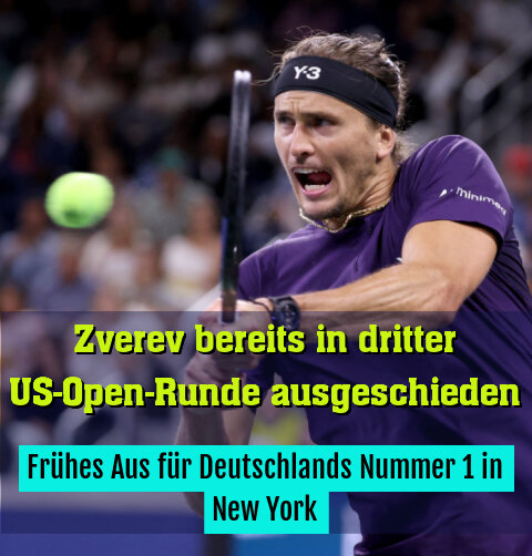 Frühes Aus für Deutschlands Nummer 1 in New York