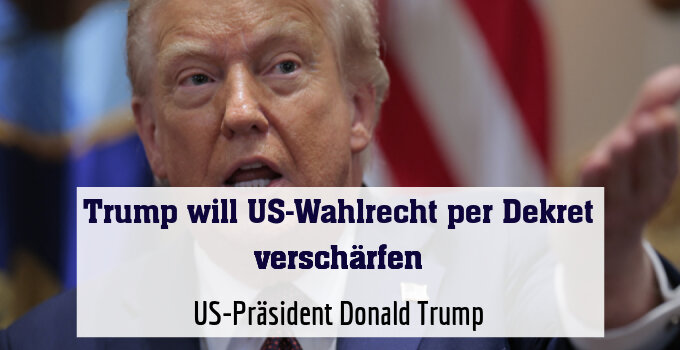 US-Präsident Donald Trump