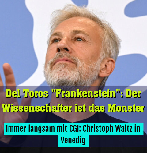 Immer langsam mit CGI: Christoph Waltz in Venedig