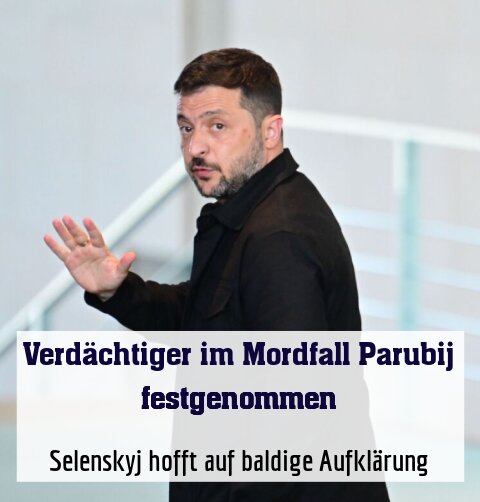 Selenskyj hofft auf baldige Aufklärung