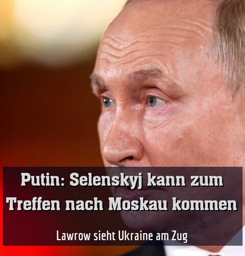 "Ich denke, da ist ein Licht am Ende des Tunnels", sagte Putin