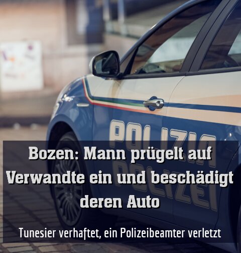 Tunesier[41] verhaftet, ein Polizeibeamter leicht verletzt