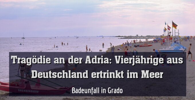 Badeunfall in Grado