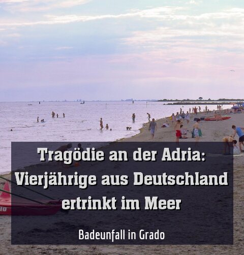 Badeunfall in Grado