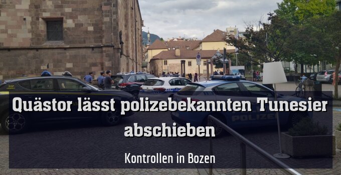 Kontrollen in Bozen
